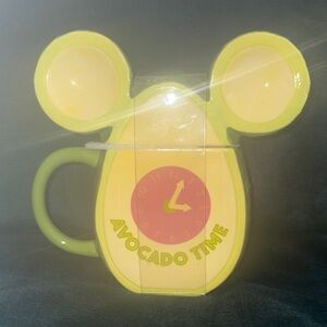 BRAND NEW 2 piece Disney “Avocado Time” mug